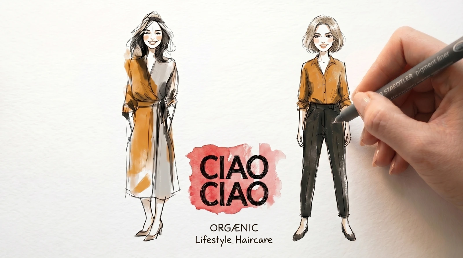 Ciao ciao — Orgaenic Lifestyle Haircare illustrated film cover